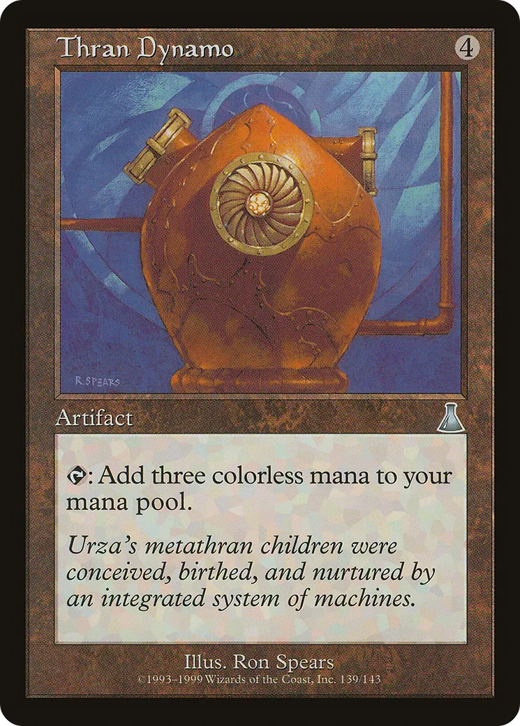 Thran Dynamo — Urza's Destiny — Magic: The Gathering