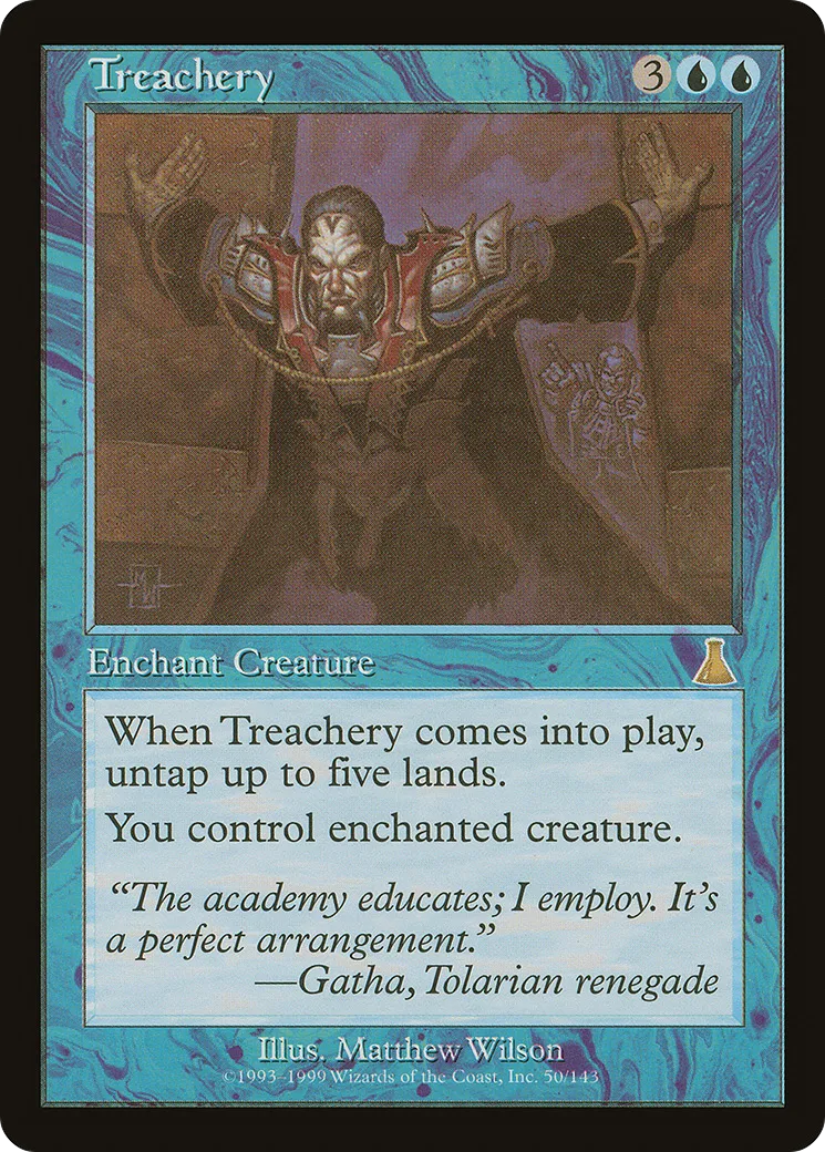 Treachery — Urza's Destiny — Magic: The Gathering