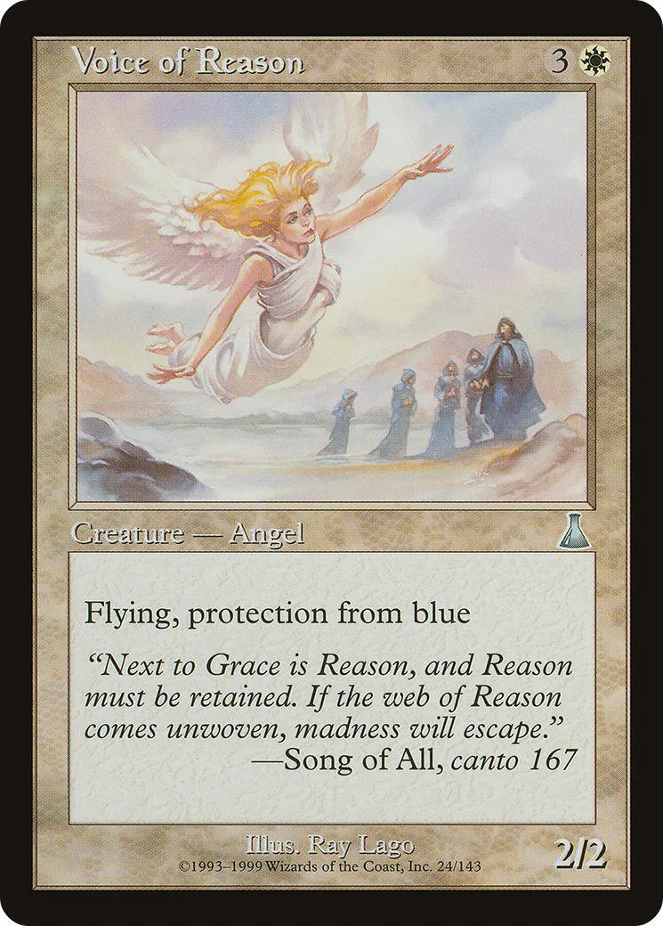Voice of Reason — Urza's Destiny — Magic: The Gathering