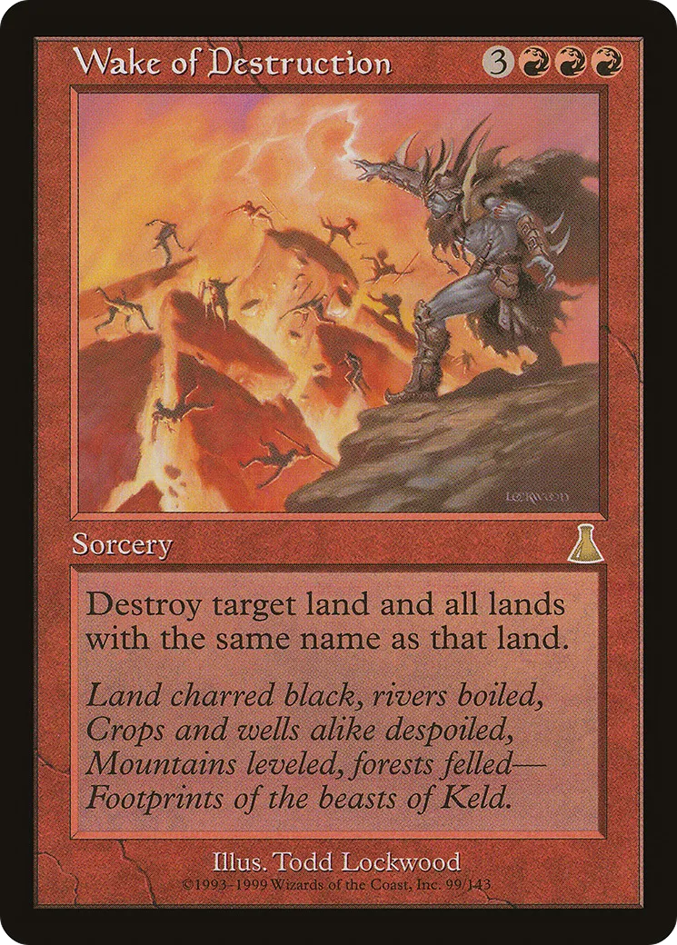 Wake of Destruction — Urza's Destiny — Magic: The Gathering