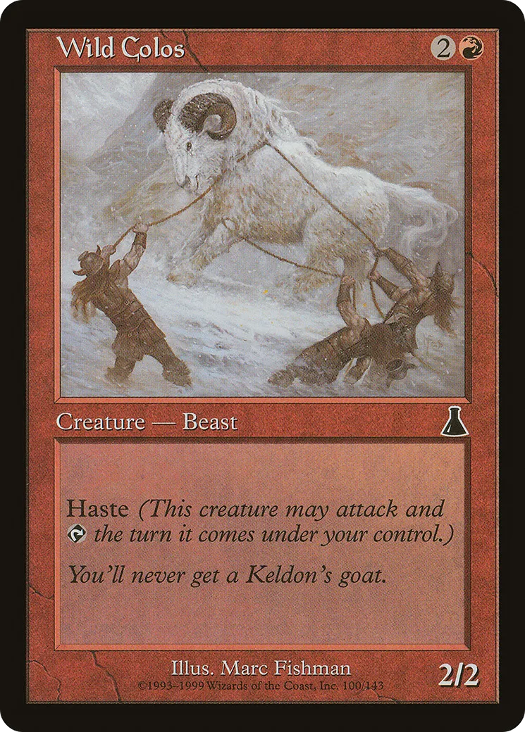 Wild Colos — Urza's Destiny — Magic: The Gathering