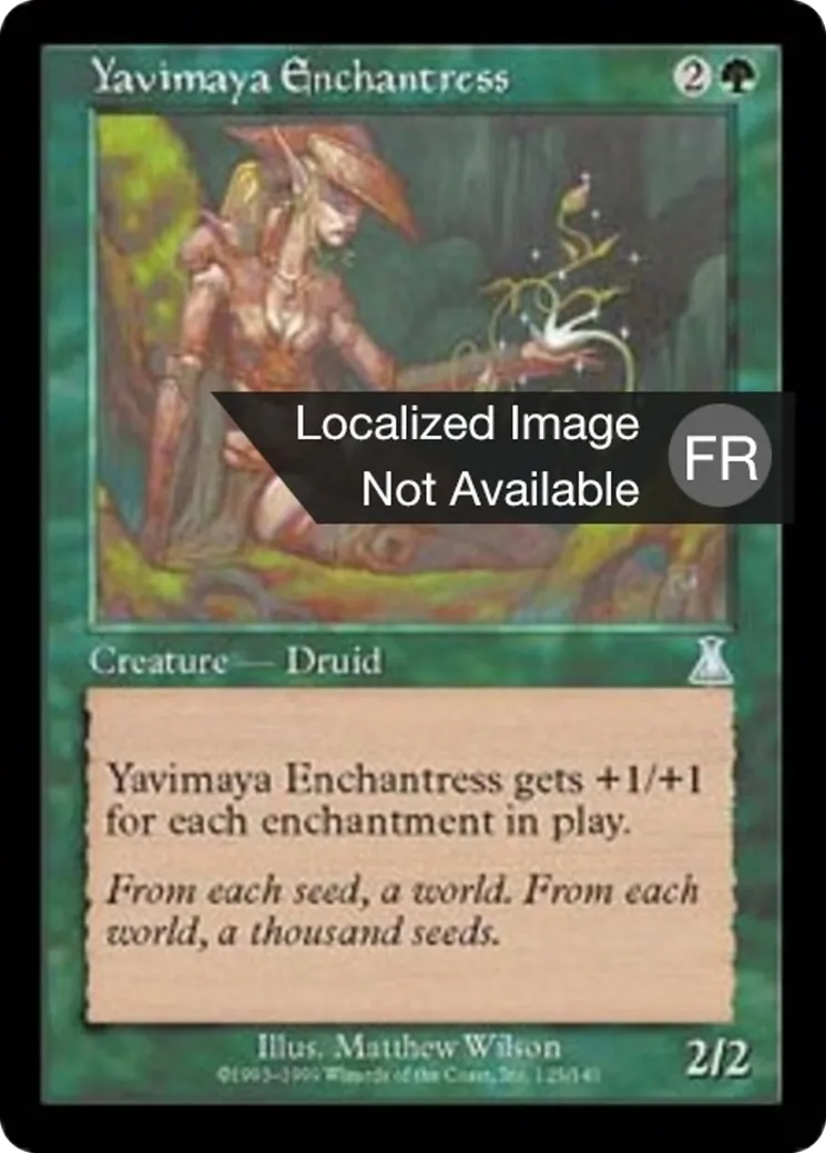 Enchanteresse de la Yavimaya from Urza's Destiny - Magic: The Gathering