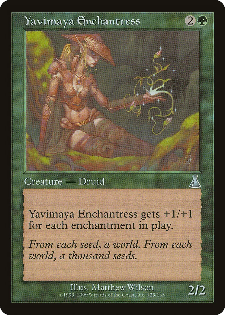 Enchanteresse de la Yavimaya — Urza's Destiny — Magic: The Gathering