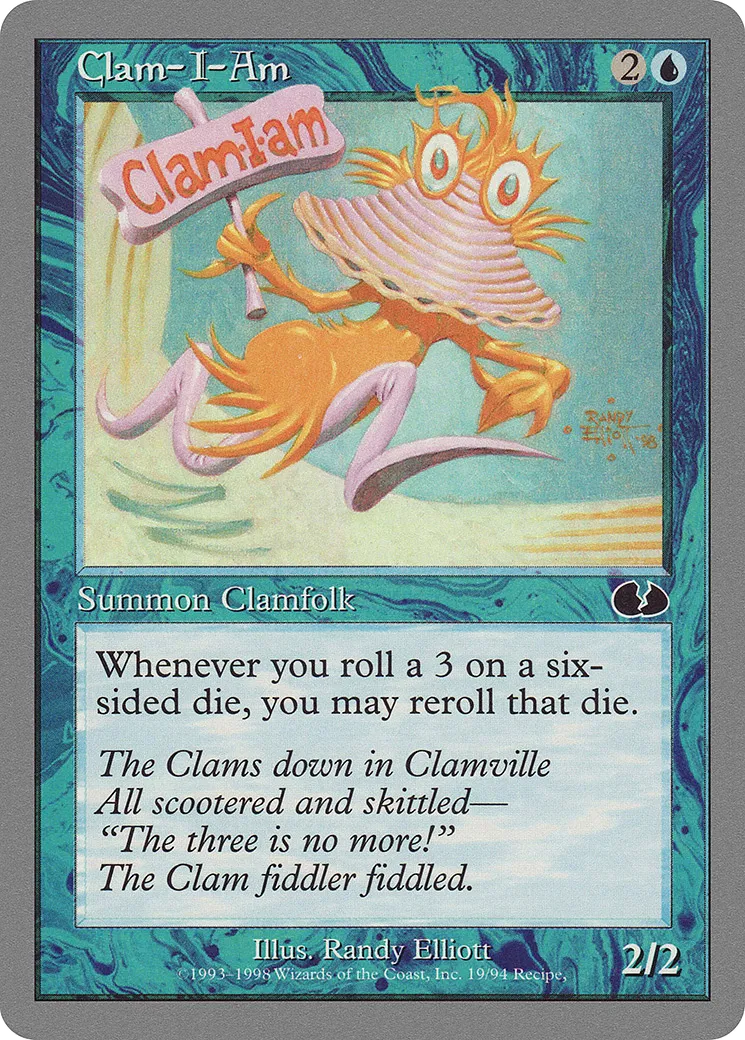 Clam-I-Am — Unglued — Magic: The Gathering
