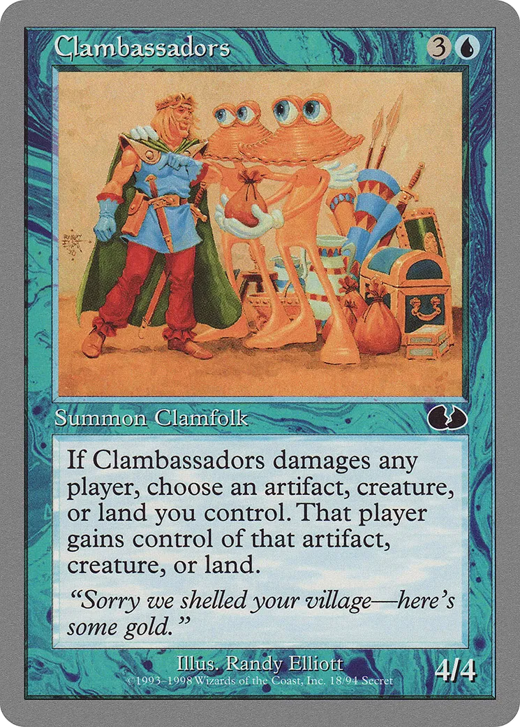 Clambassadors — Unglued — Magic: The Gathering