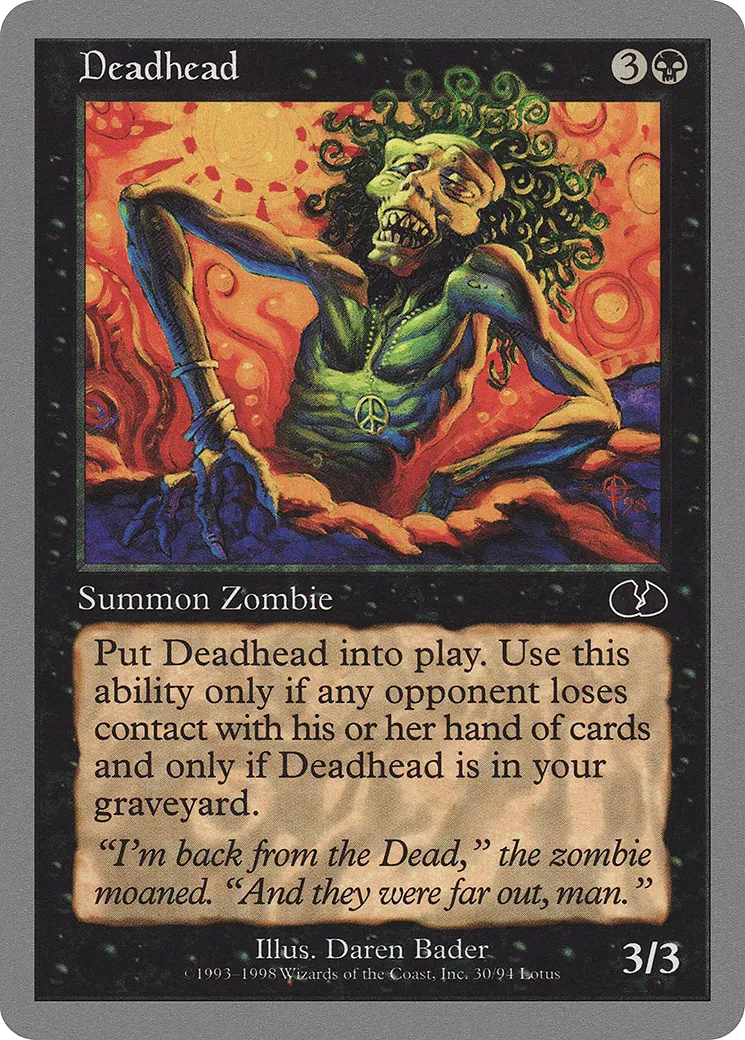 Deadhead — Unglued — Magic: The Gathering