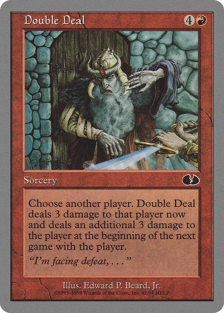 Double Deal — Unglued — Magic: The Gathering