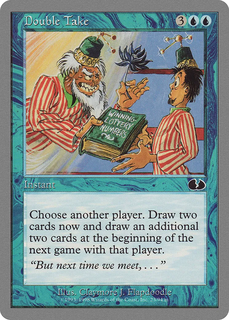 Double Take — Unglued — Magic: The Gathering