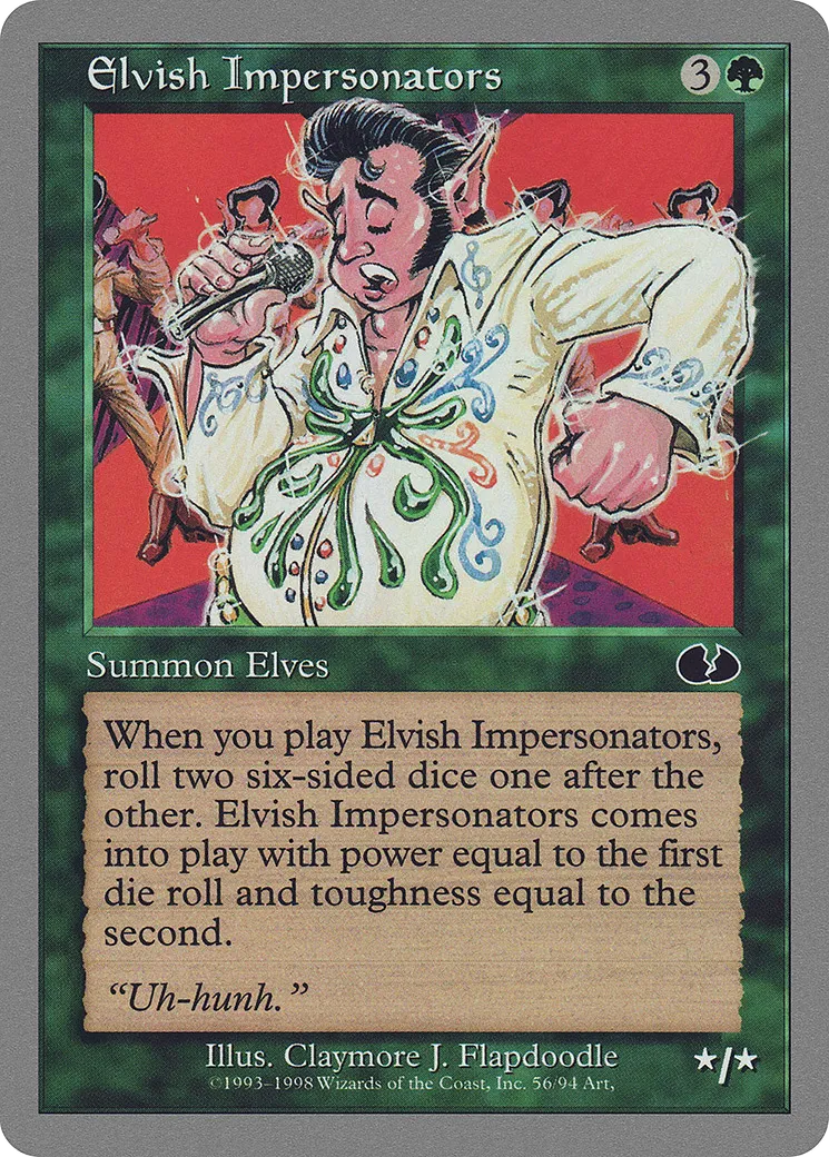 Elvish Impersonators — Unglued — Magic: The Gathering
