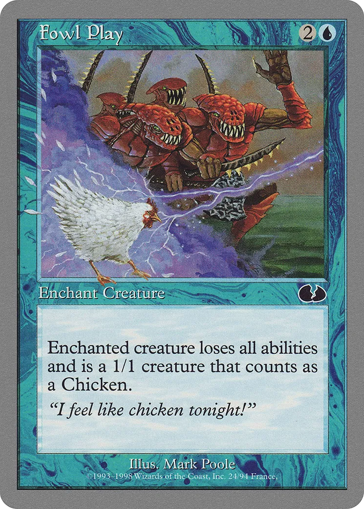 Fowl Play — Unglued — Magic: The Gathering