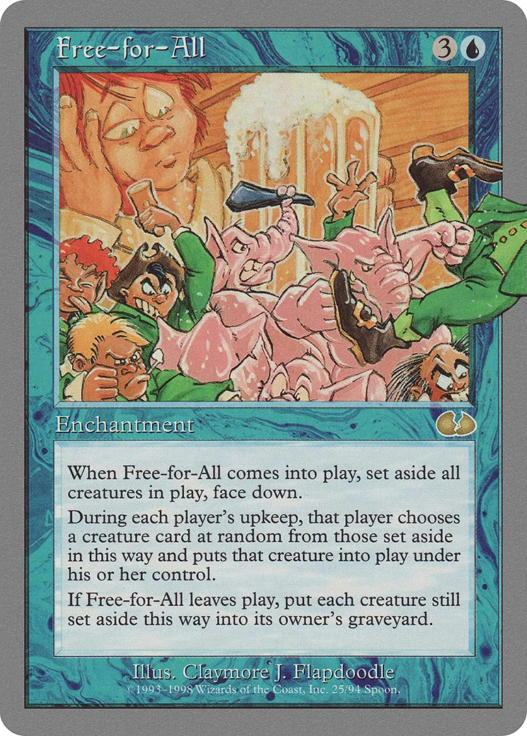 Free-for-All — Unglued — Magic: The Gathering