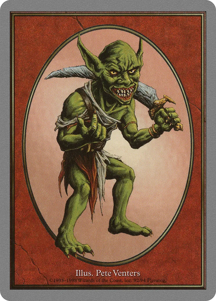 Goblin — Unglued — Magic: The Gathering