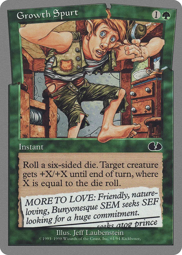 Growth Spurt — Unglued — Magic: The Gathering