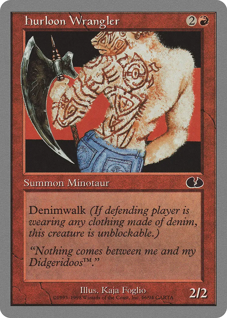 Hurloon Wrangler — Unglued — Magic: The Gathering