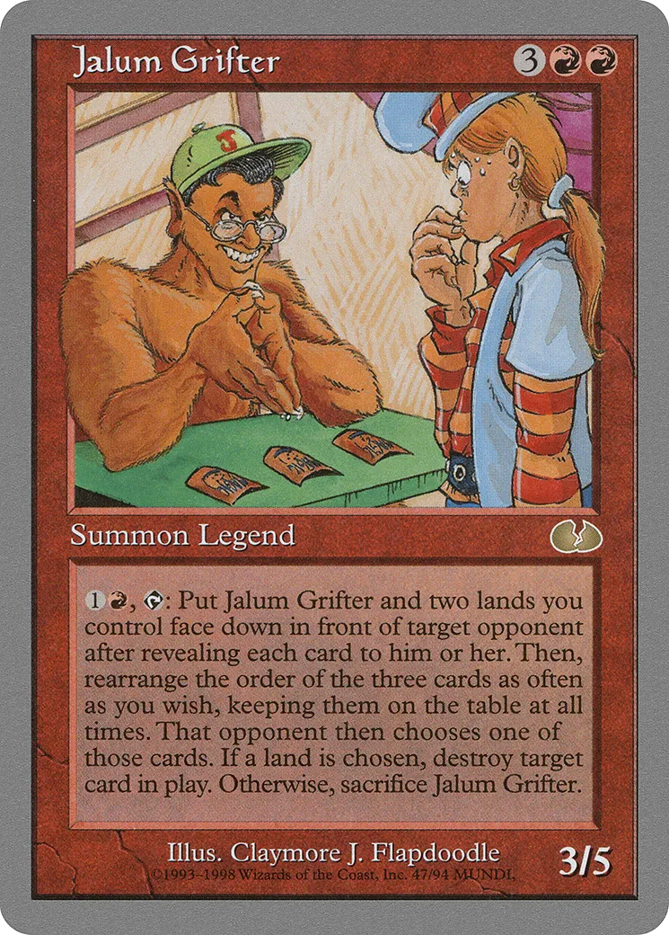 Jalum Grifter — Unglued — Magic: The Gathering