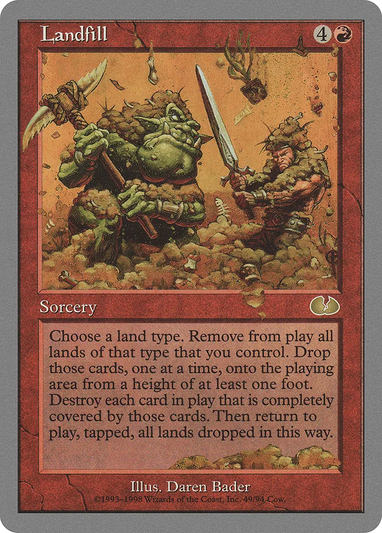 Landfill — Unglued — Magic: The Gathering