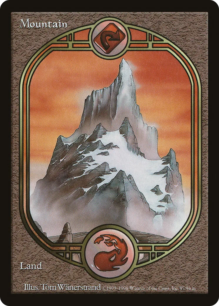 Montagne — Unglued — Magic: The Gathering