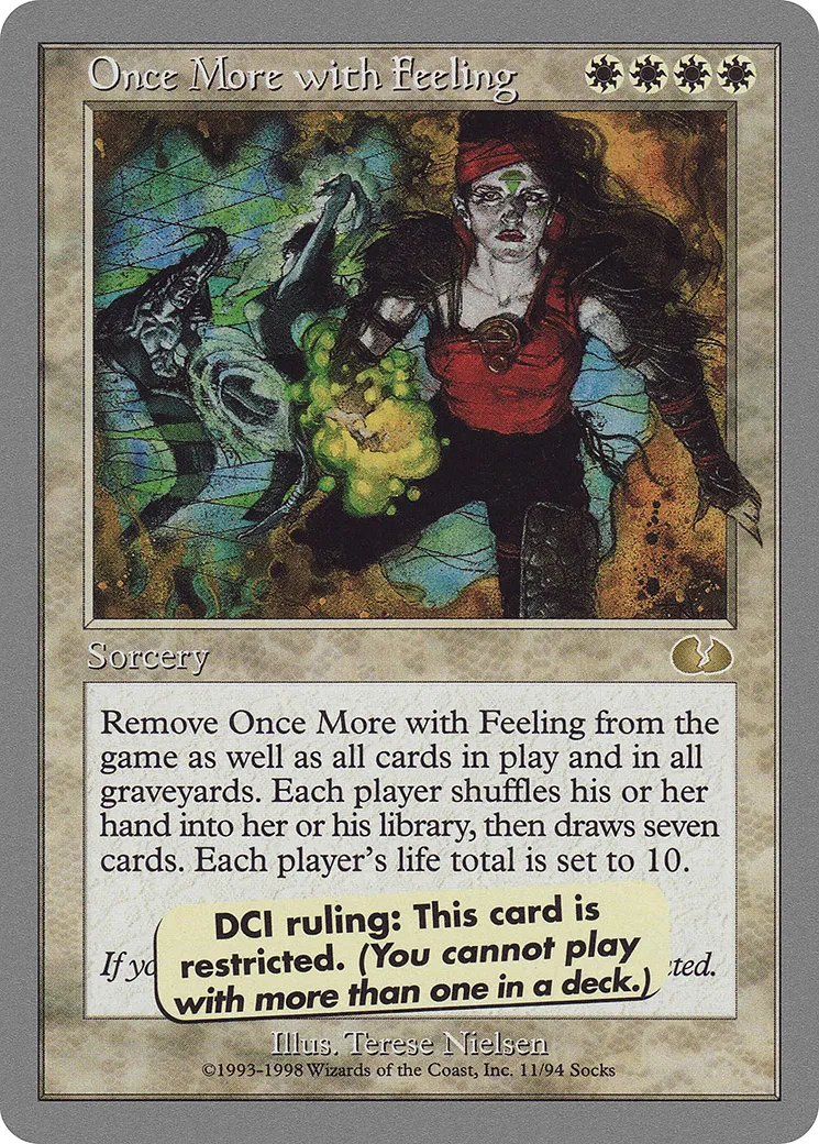 Once More with Feeling — Unglued — Magic: The Gathering