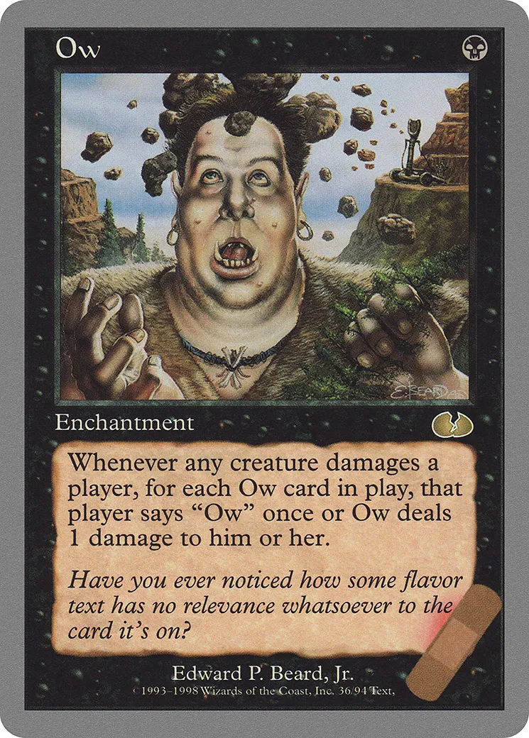 Ow — Unglued — Magic: The Gathering