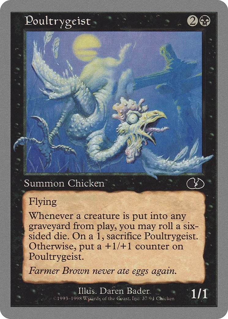 Poultrygeist — Unglued — Magic: The Gathering