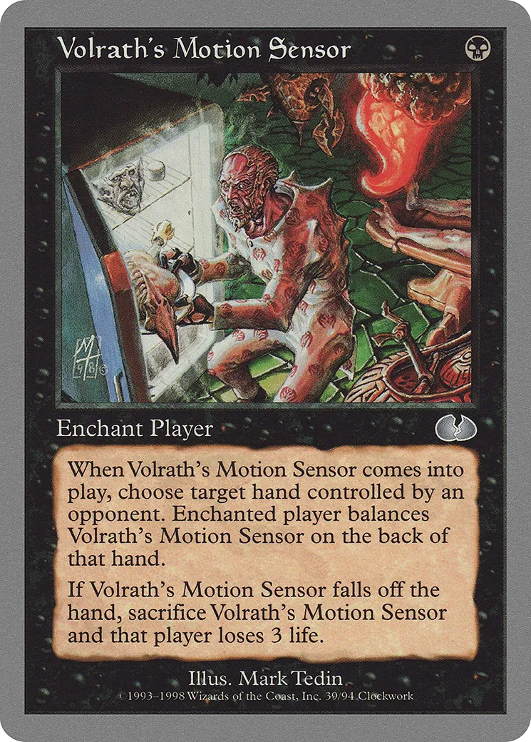 Volrath's Motion Sensor — Unglued — Magic: The Gathering