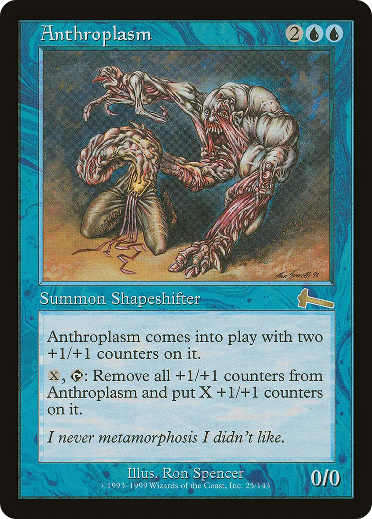 Anthroplasme — Urza's Legacy — Magic: The Gathering