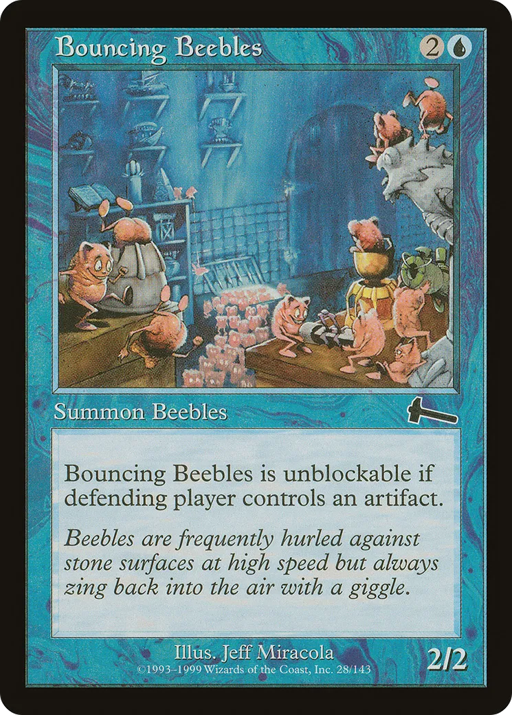Bibules bondissants — Urza's Legacy — Magic: The Gathering