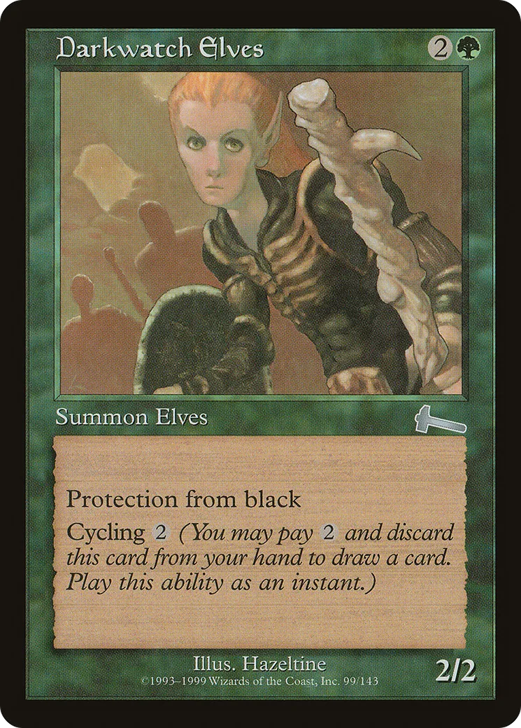 Darkwatch Elves — Urza's Legacy — Magic: The Gathering
