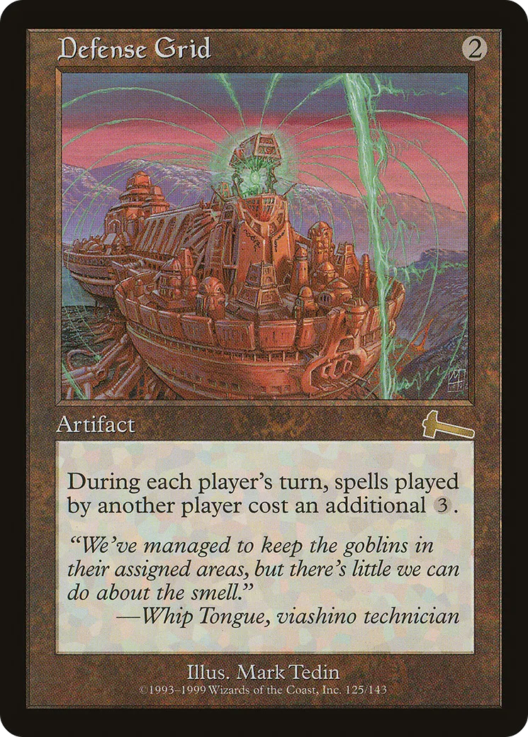 Defense Grid — Urza's Legacy — Magic: The Gathering