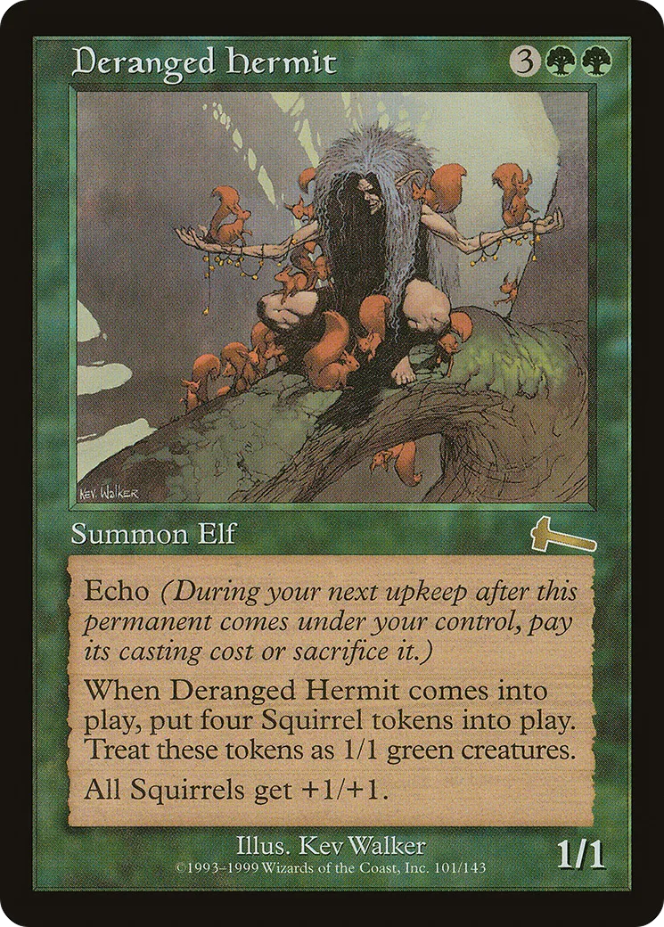 Ermite fêlé — Urza's Legacy — Magic: The Gathering