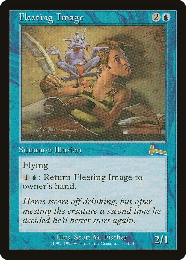 Fleeting Image — Urza's Legacy — Magic: The Gathering