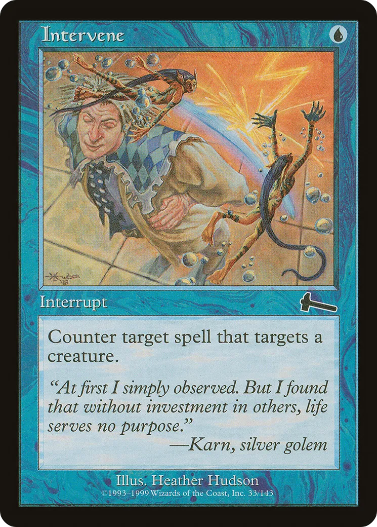 Intervention — Urza's Legacy — Magic: The Gathering