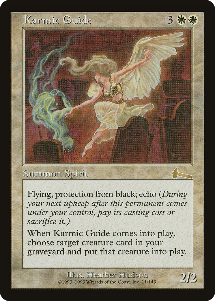 Guide karmique — Urza's Legacy — Magic: The Gathering