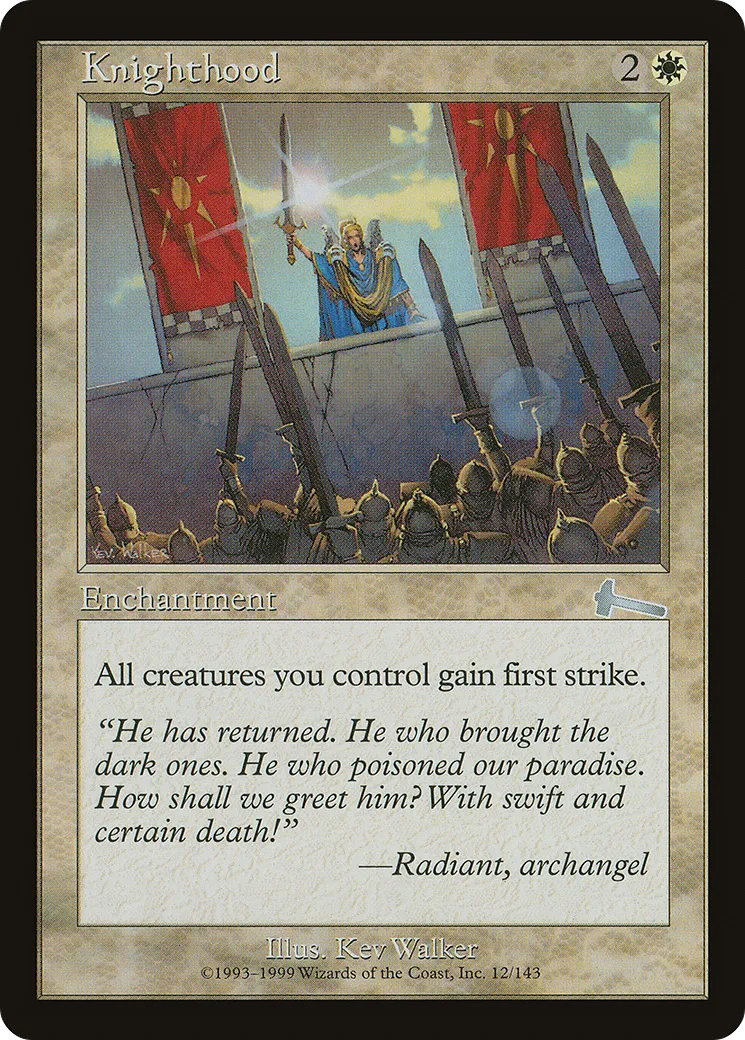 Chevalerie — Urza's Legacy — Magic: The Gathering