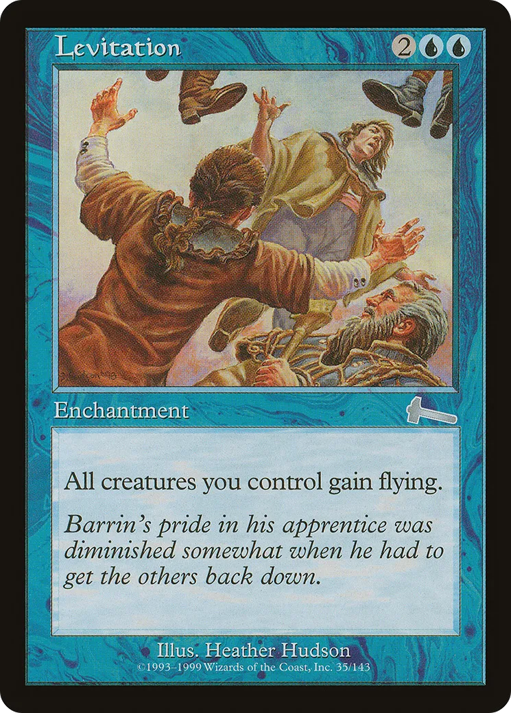 Lévitation — Urza's Legacy — Magic: The Gathering