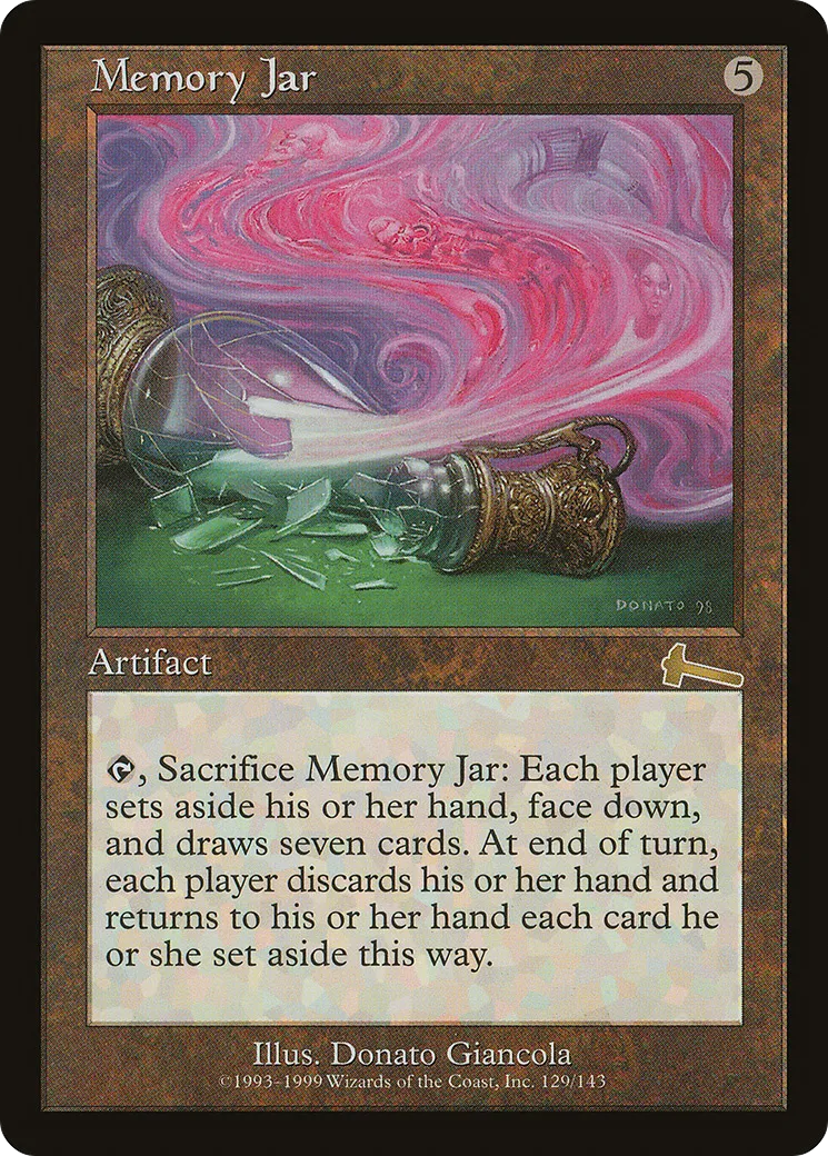 Jarre-mémoire — Urza's Legacy — Magic: The Gathering