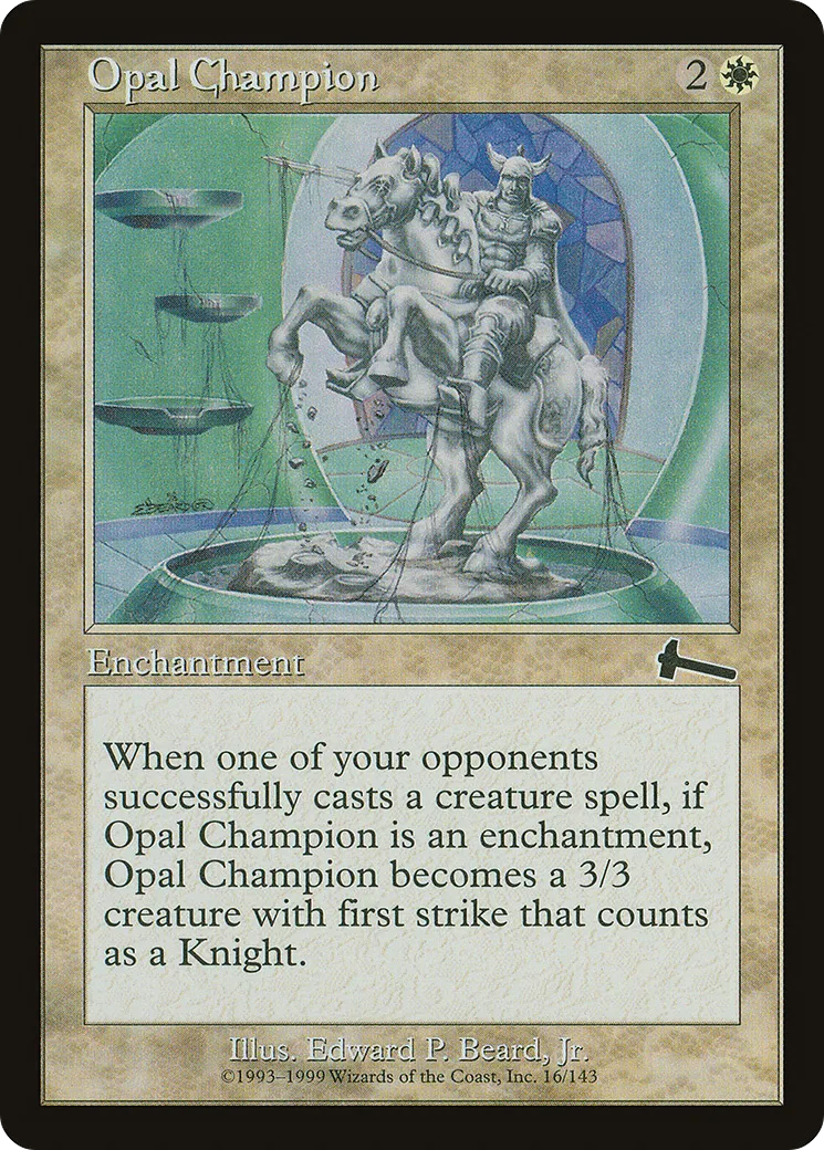 Opal Champion — Urza's Legacy — Magic: The Gathering