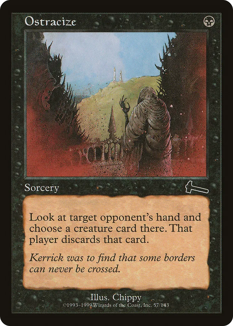 Ostracize — Urza's Legacy — Magic: The Gathering