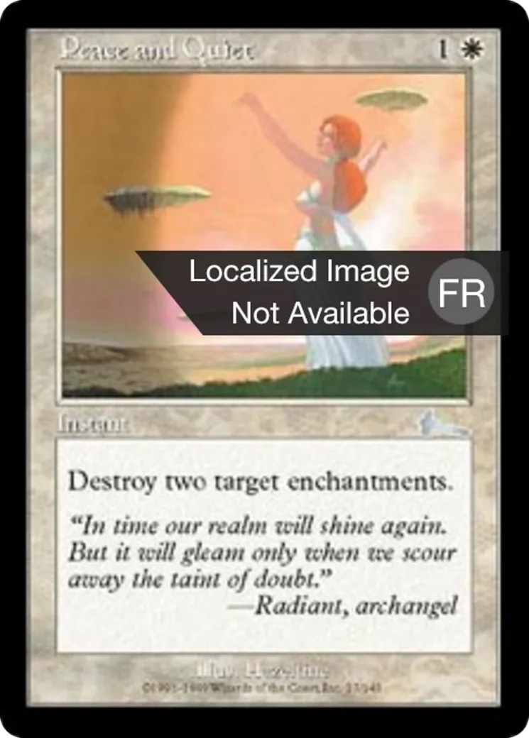 Calme et volupté — Urza's Legacy — Magic: The Gathering