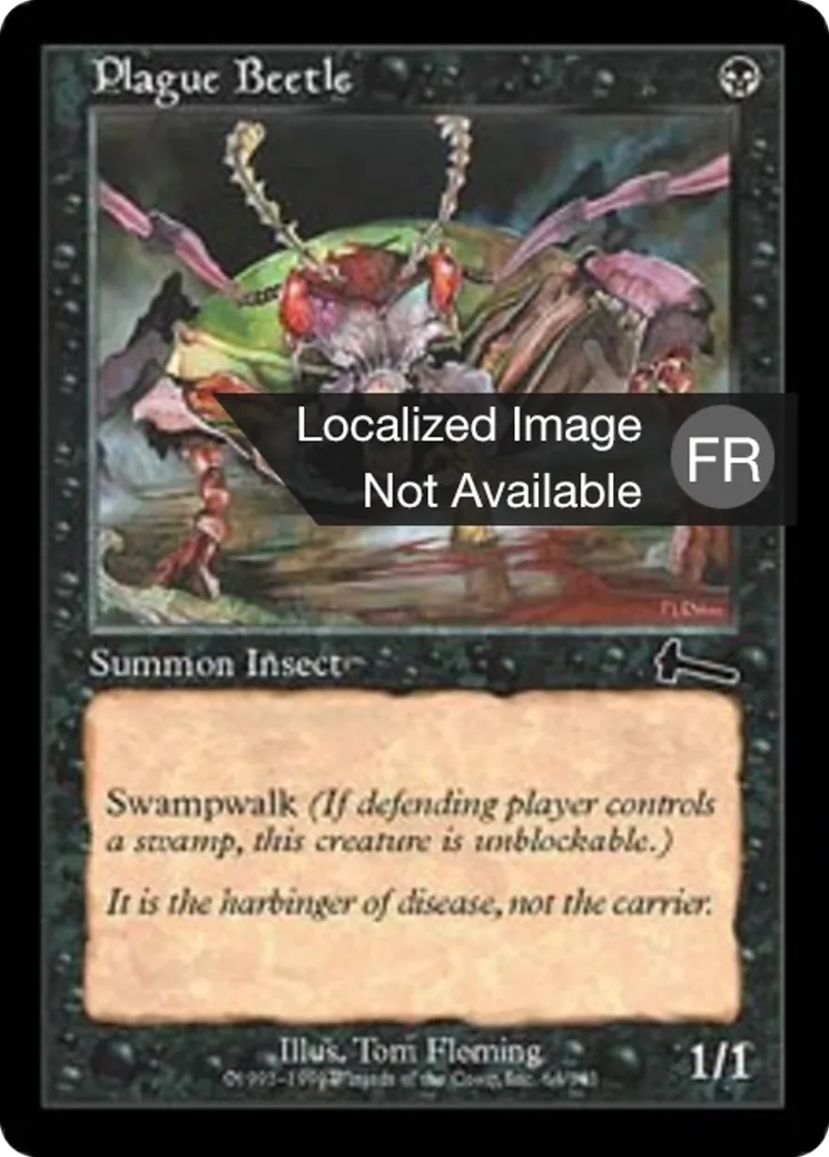 Scarabée de la Peste from Urza's Legacy - Magic: The Gathering