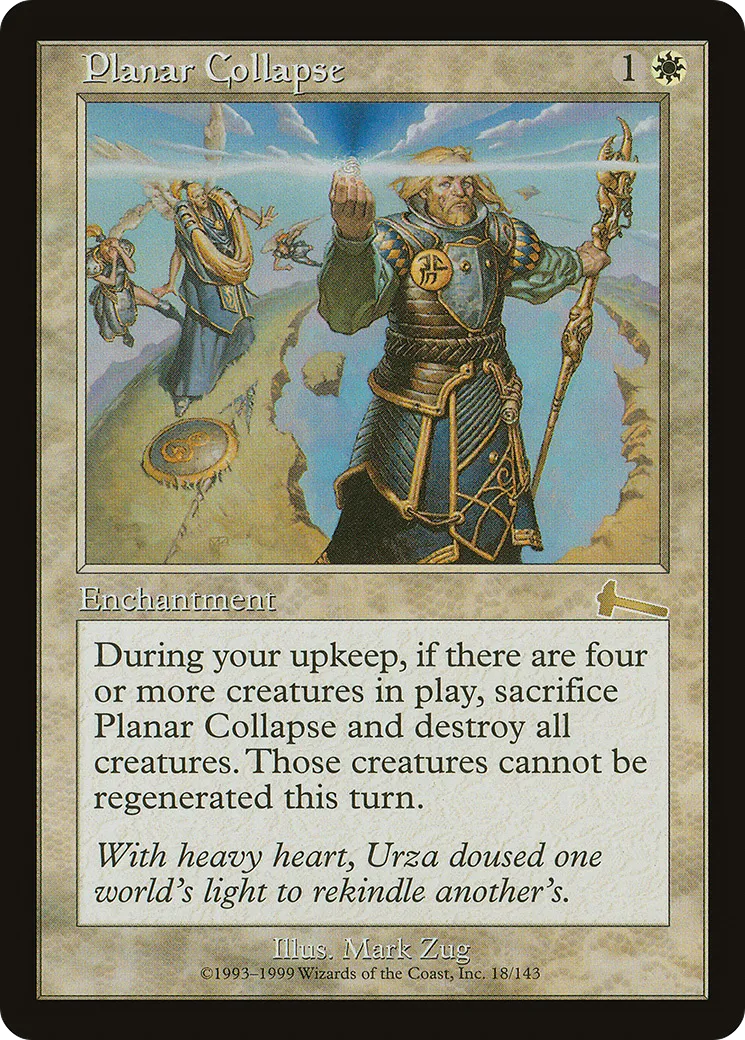 Planar Collapse — Urza's Legacy — Magic: The Gathering