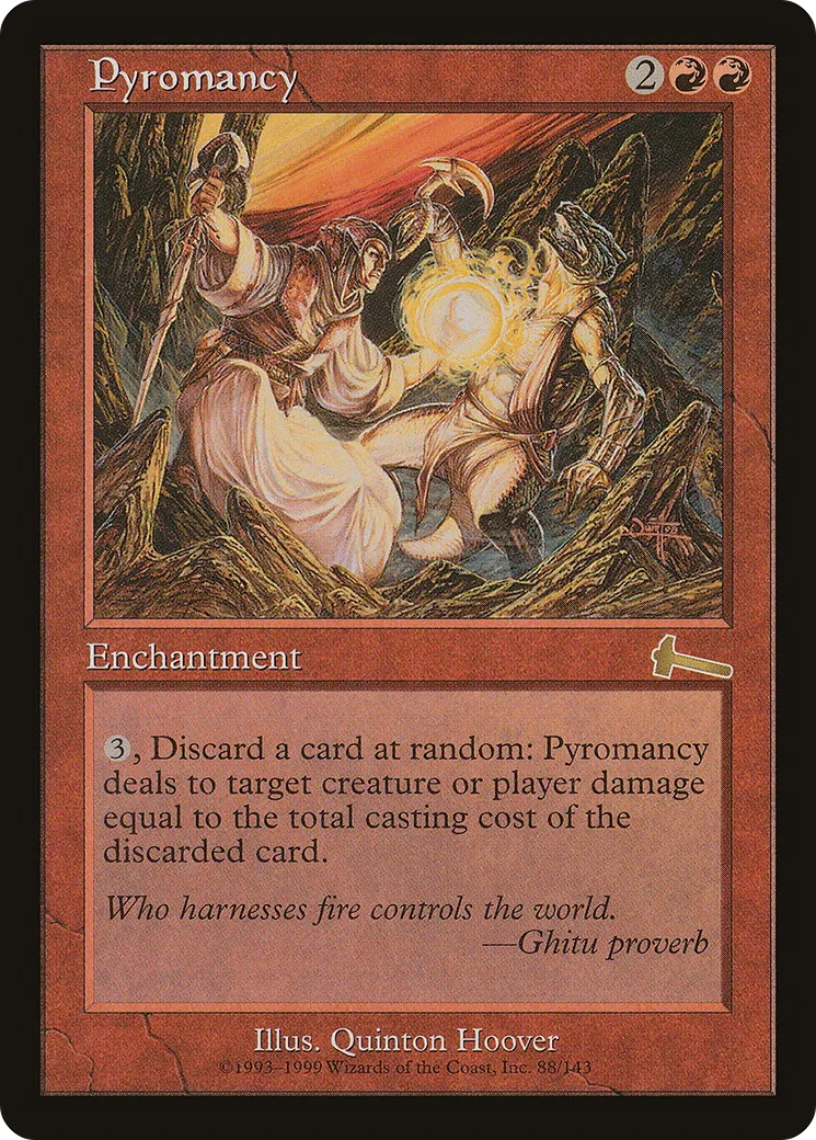 Pyromancy — Urza's Legacy — Magic: The Gathering