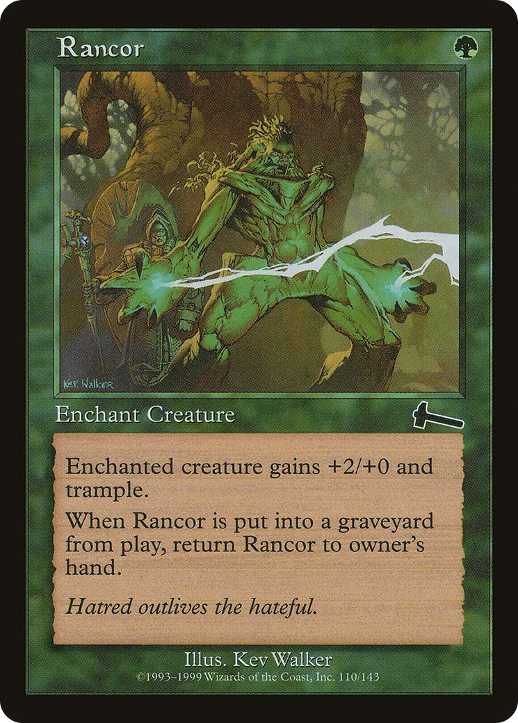 Rancor — Urza's Legacy — Magic: The Gathering