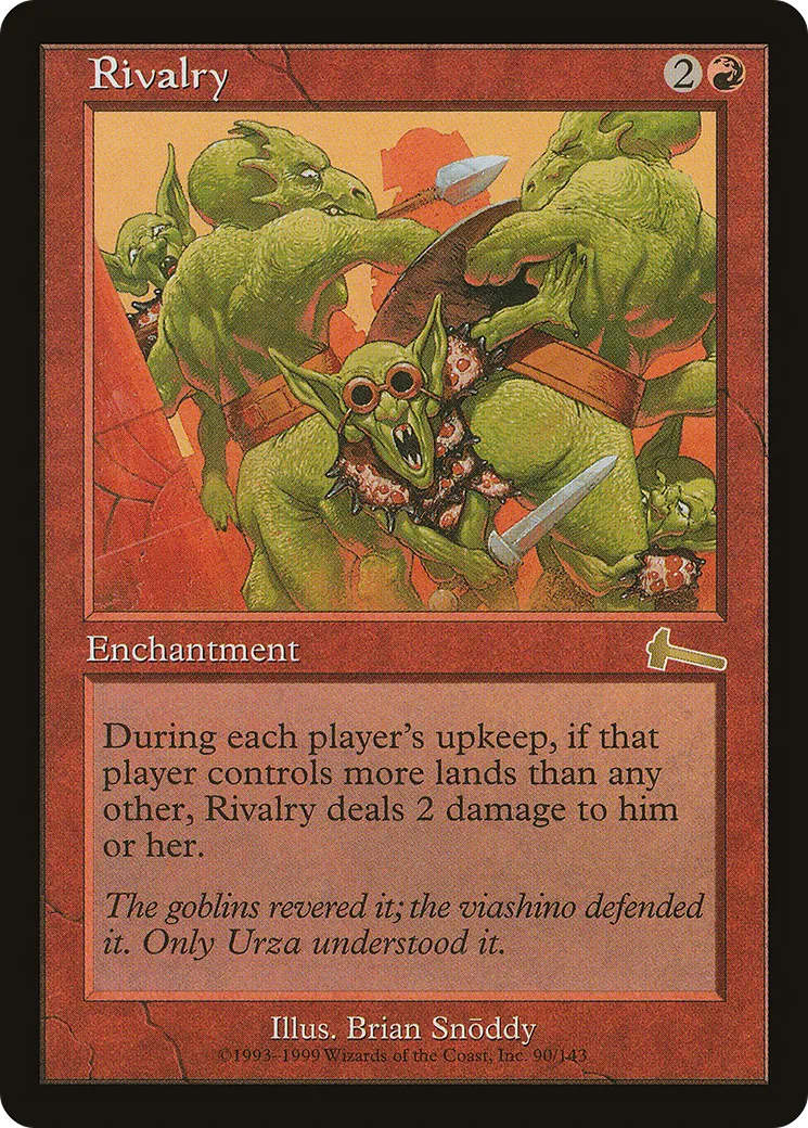 Rivalités — Urza's Legacy — Magic: The Gathering
