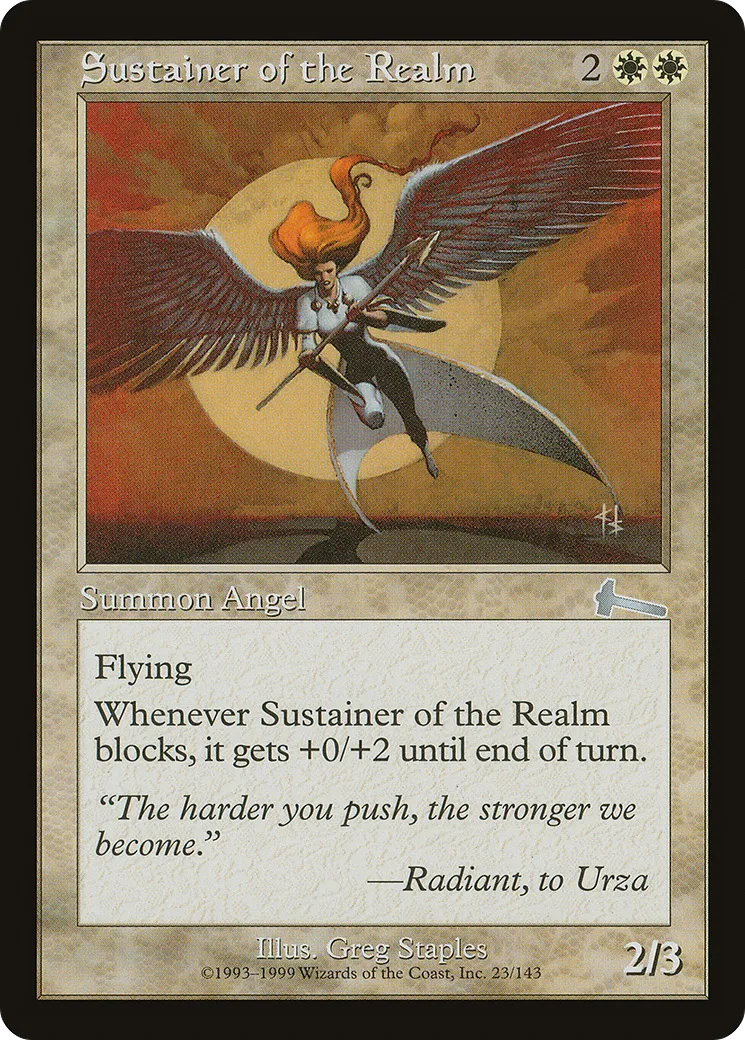 Pilier du royaume — Urza's Legacy — Magic: The Gathering