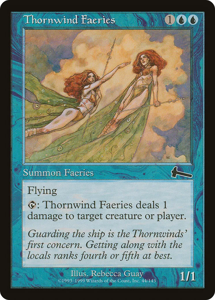 Faeries piquevent — Urza's Legacy — Magic: The Gathering