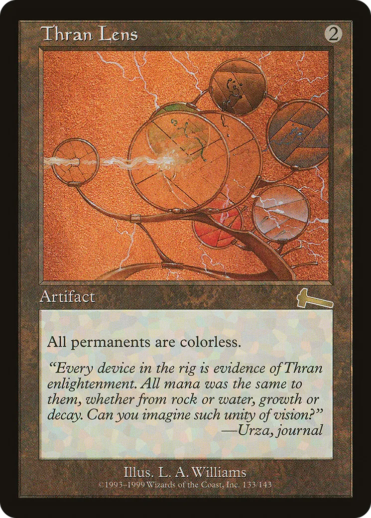 Thran Lens — Urza's Legacy — Magic: The Gathering