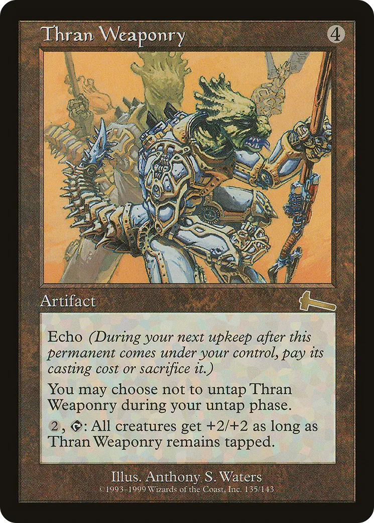 Armement thran — Urza's Legacy — Magic: The Gathering