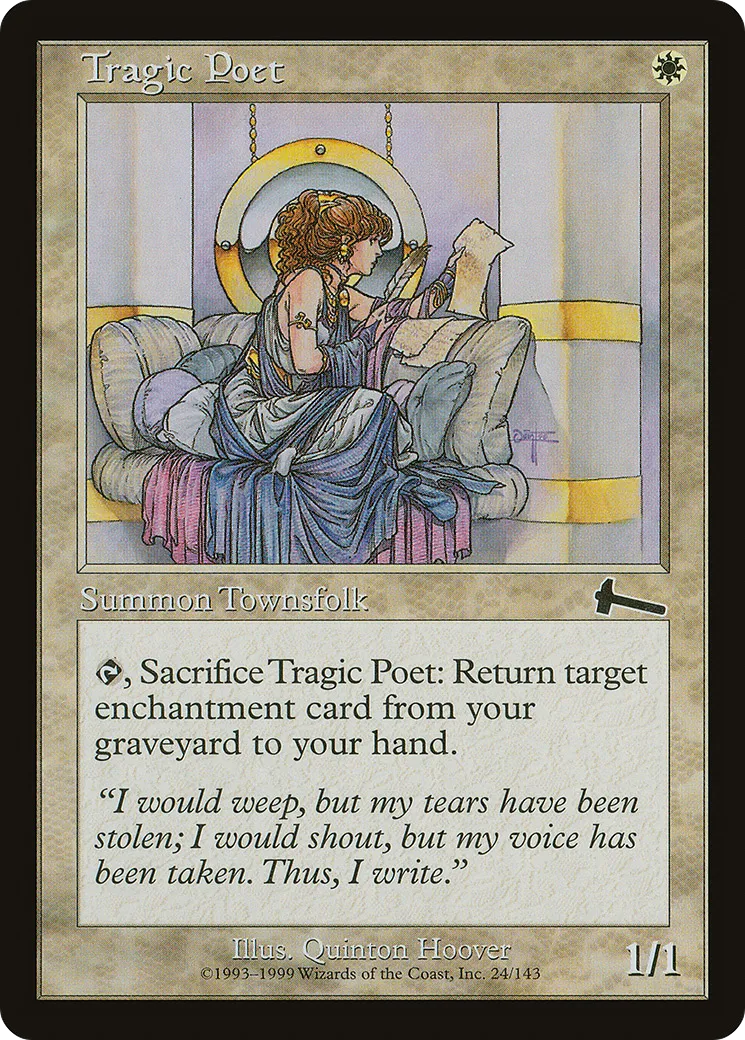 Tragic Poet — Urza's Legacy — Magic: The Gathering