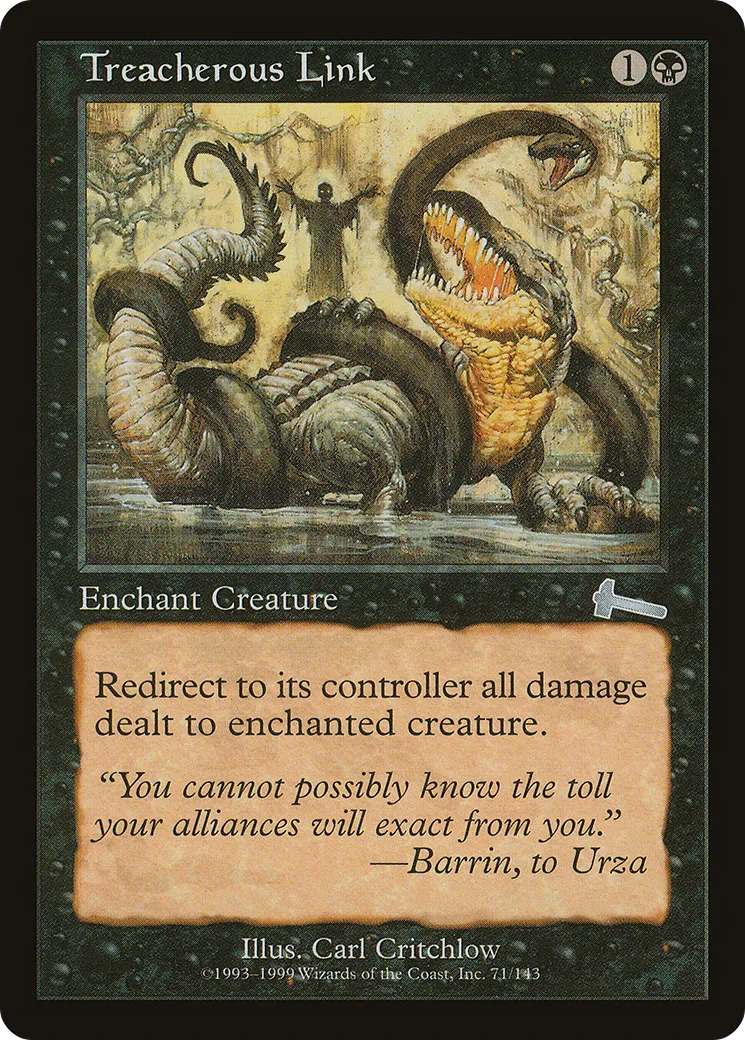 Liaison traîtresse — Urza's Legacy — Magic: The Gathering
